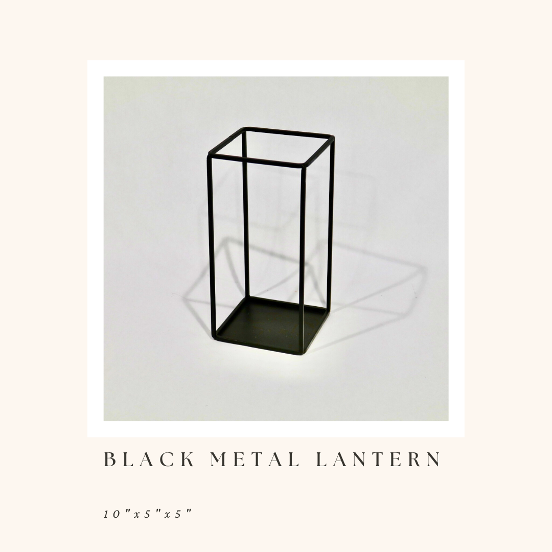 Black Metal Lanterns