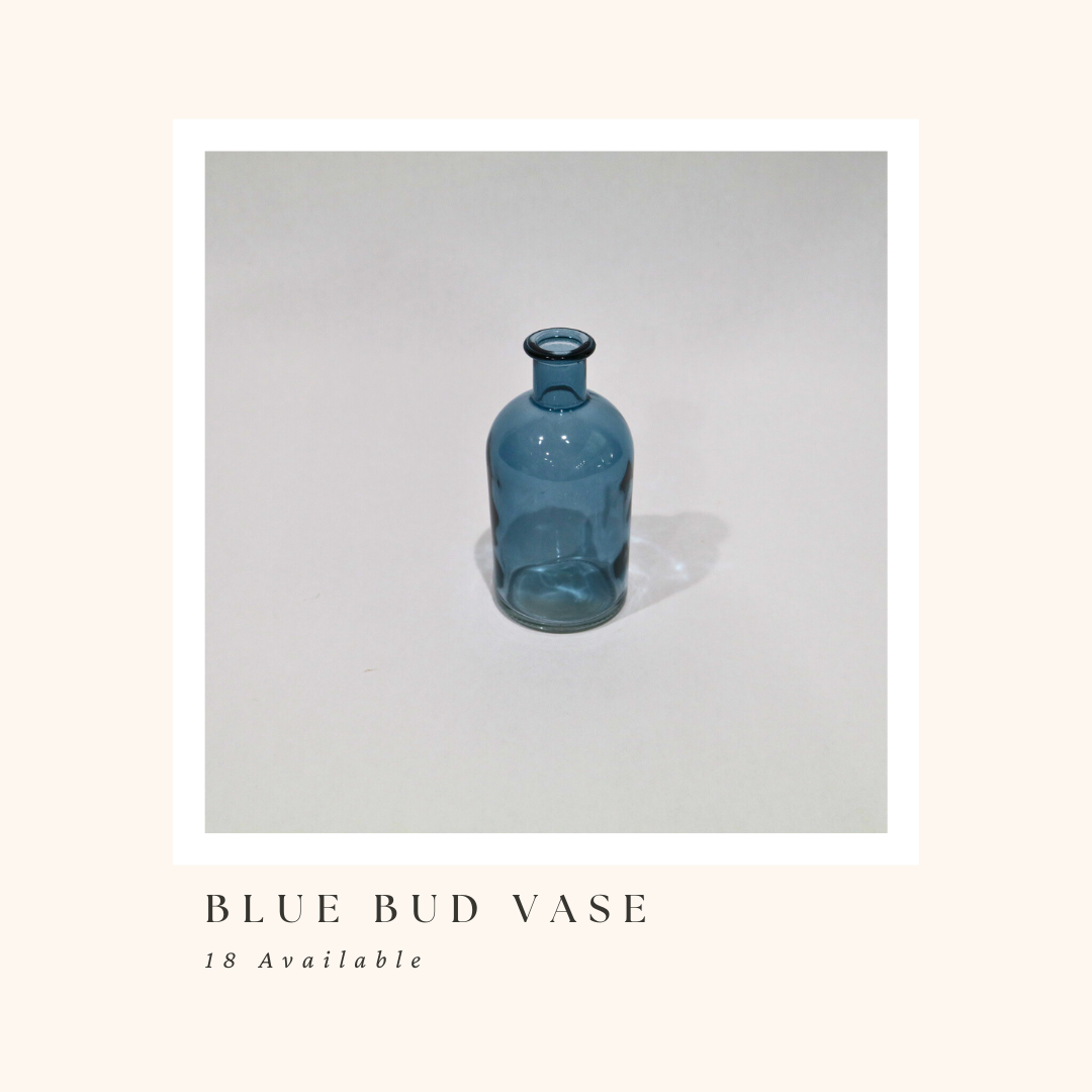 Blue Bud Vases