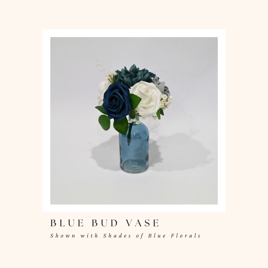 Blue Bud Vases