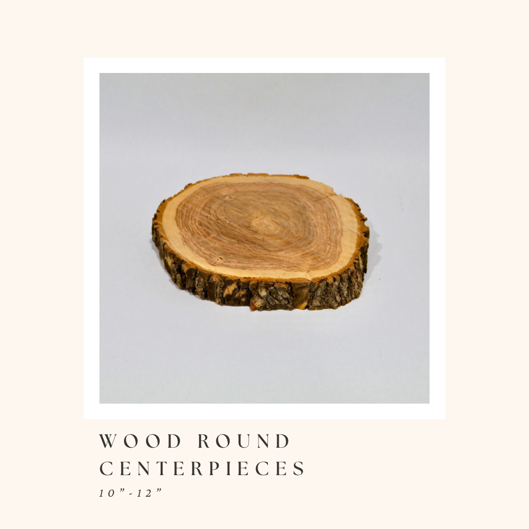 Wood Round Bases