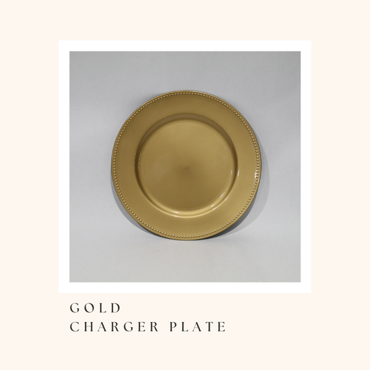 Gold Charger Plates