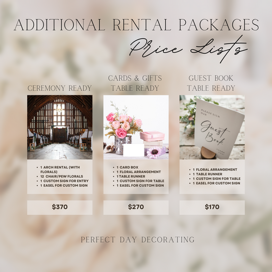 Additional Rental Packages