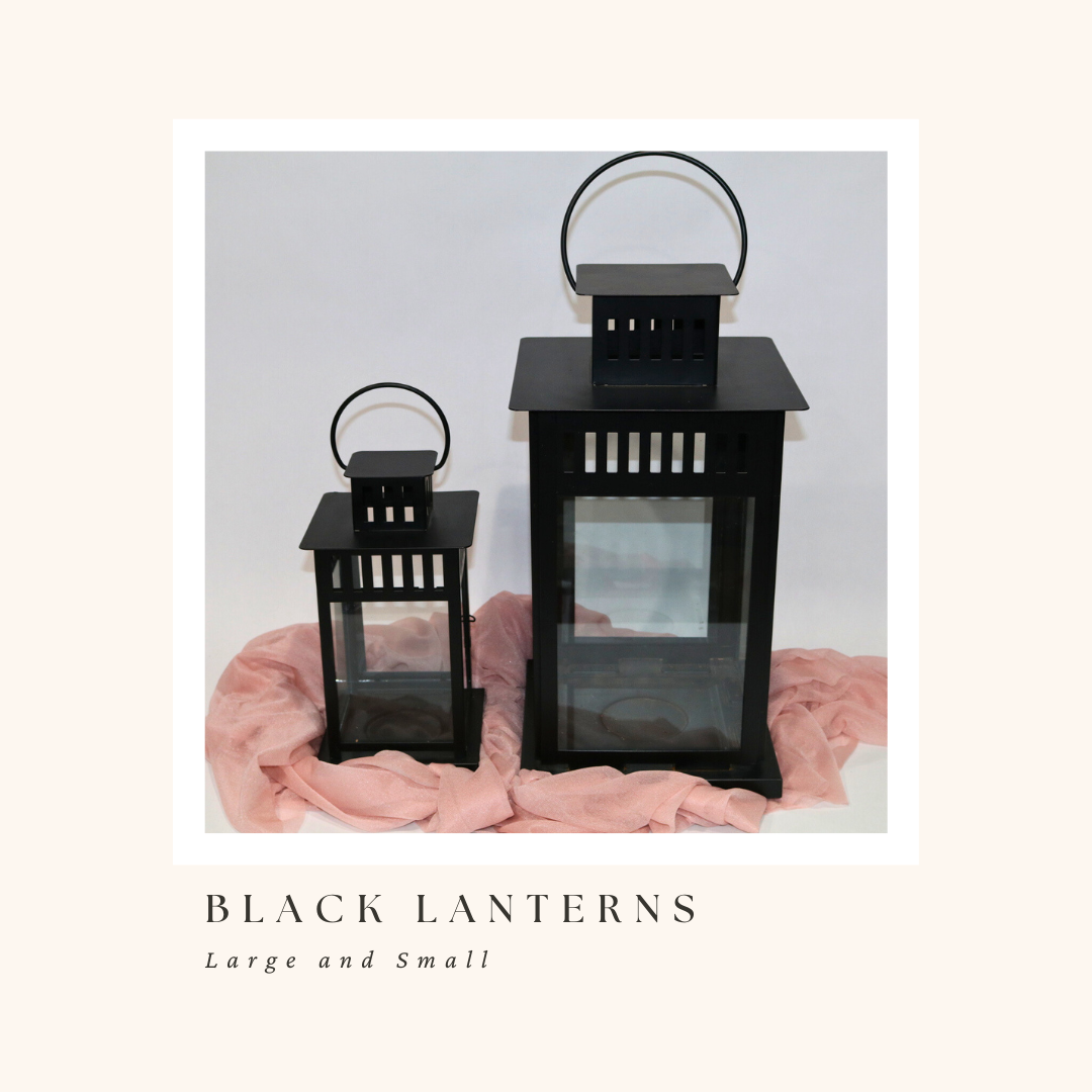 Black Lanterns (Small and Large)