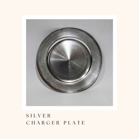 Silver Charger Plates