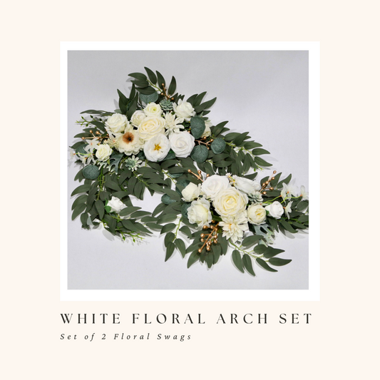 White Floral Arch Set (Copy)